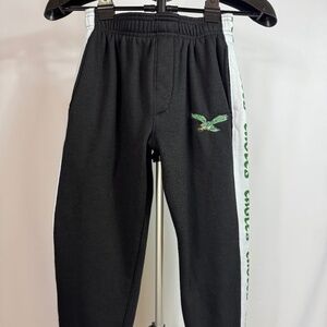 Philadelphia Eagles NFL Team Sweatpants Youth 14 16 Black NFL Vintage Style